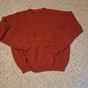 Izod Men's Brick Crewneck Sweater